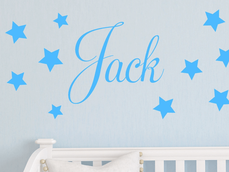 Adhesive Decal With Name