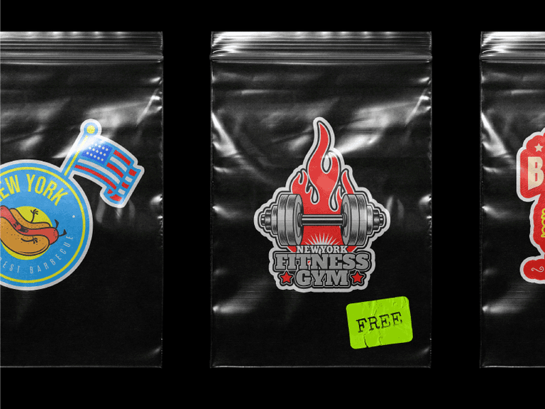 Custom Shape Stickers