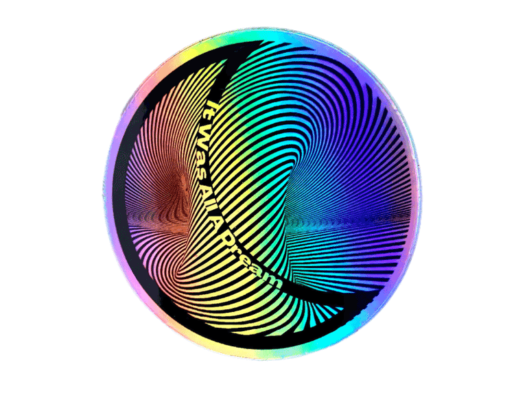 Holographic Stickers