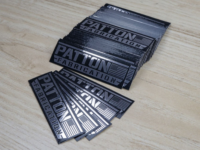 Shiny Chrome Stickers