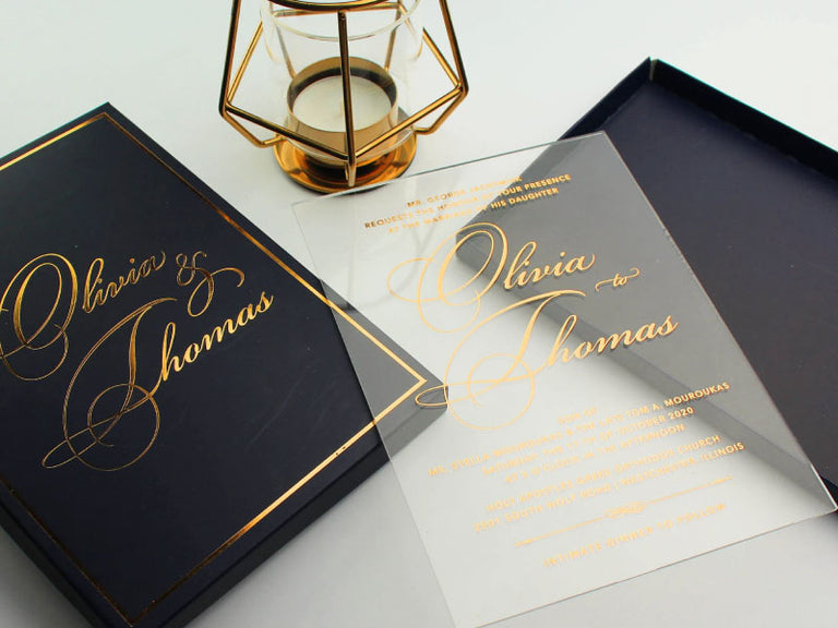Acrylic Invitations