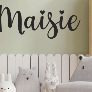 Adhesive Decal With Name